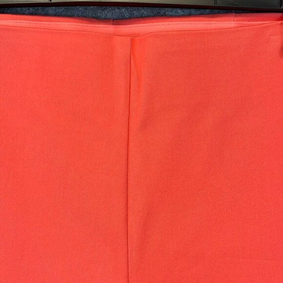 NWT LAUREN RALPH LAUREN Women’s Ankle Pants 14 Side Zip Stretch Slim Fit Coral - Picture 3 of 15